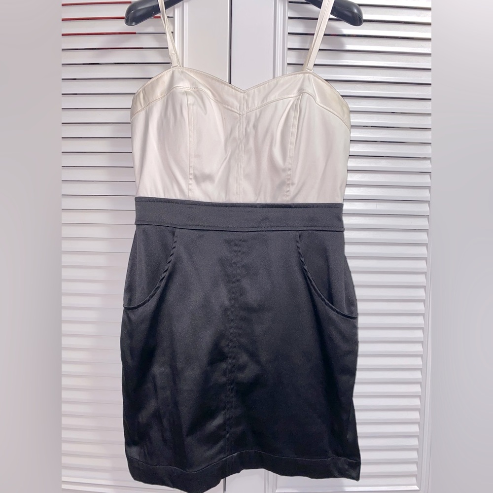 Womens Satin Mini Dress with Adjustable/Removable Straps